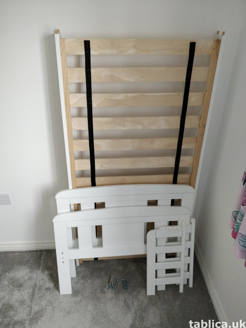 John Lewis Boris Toddler Bed in White 2